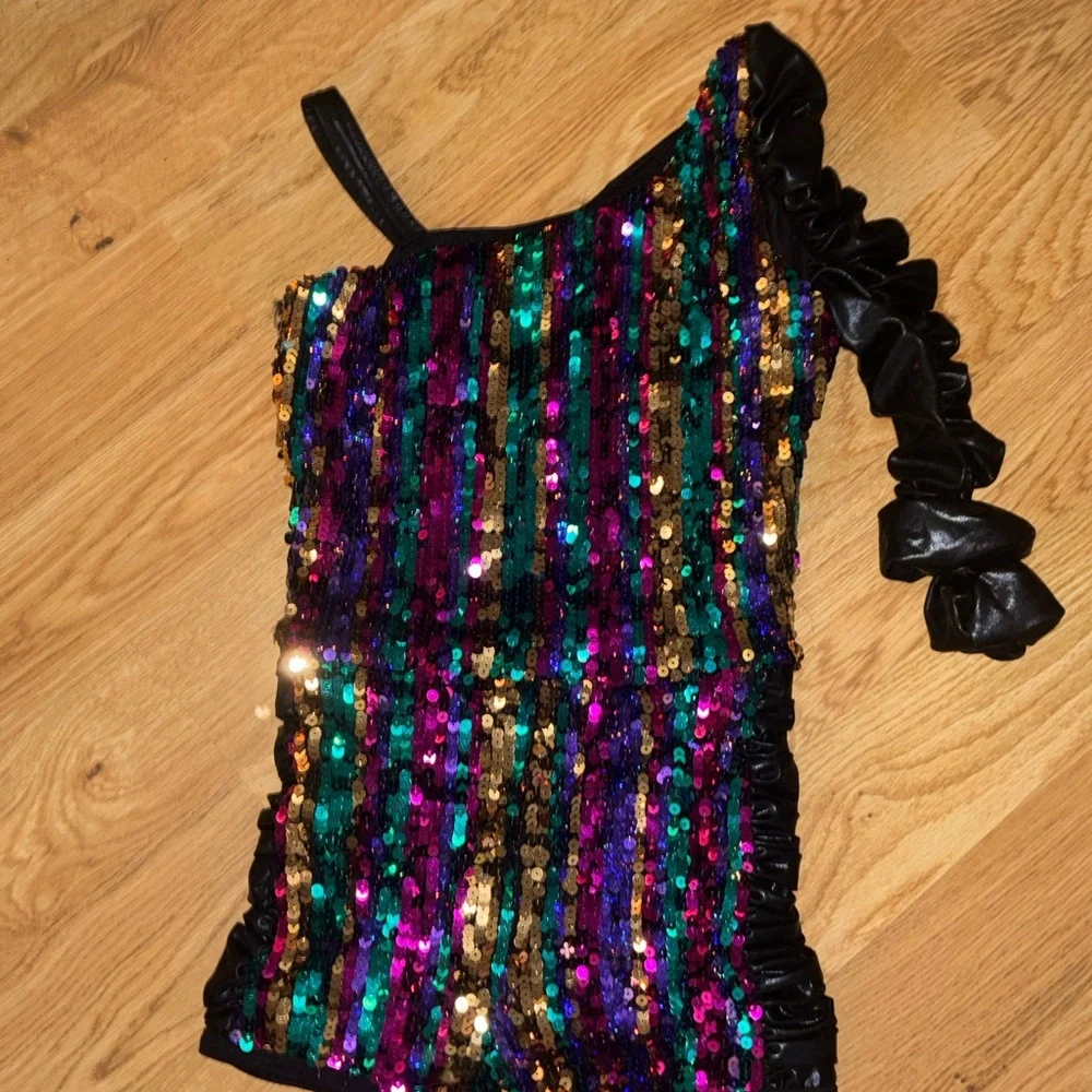 Sequin Striped Kids Costume